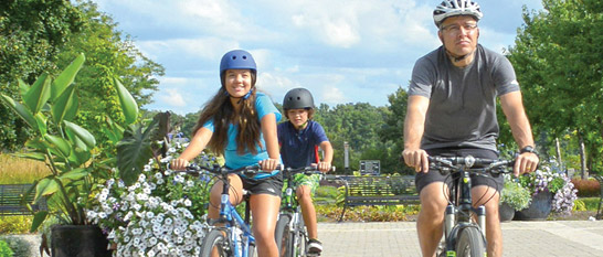 Vélo en famille – Niagara